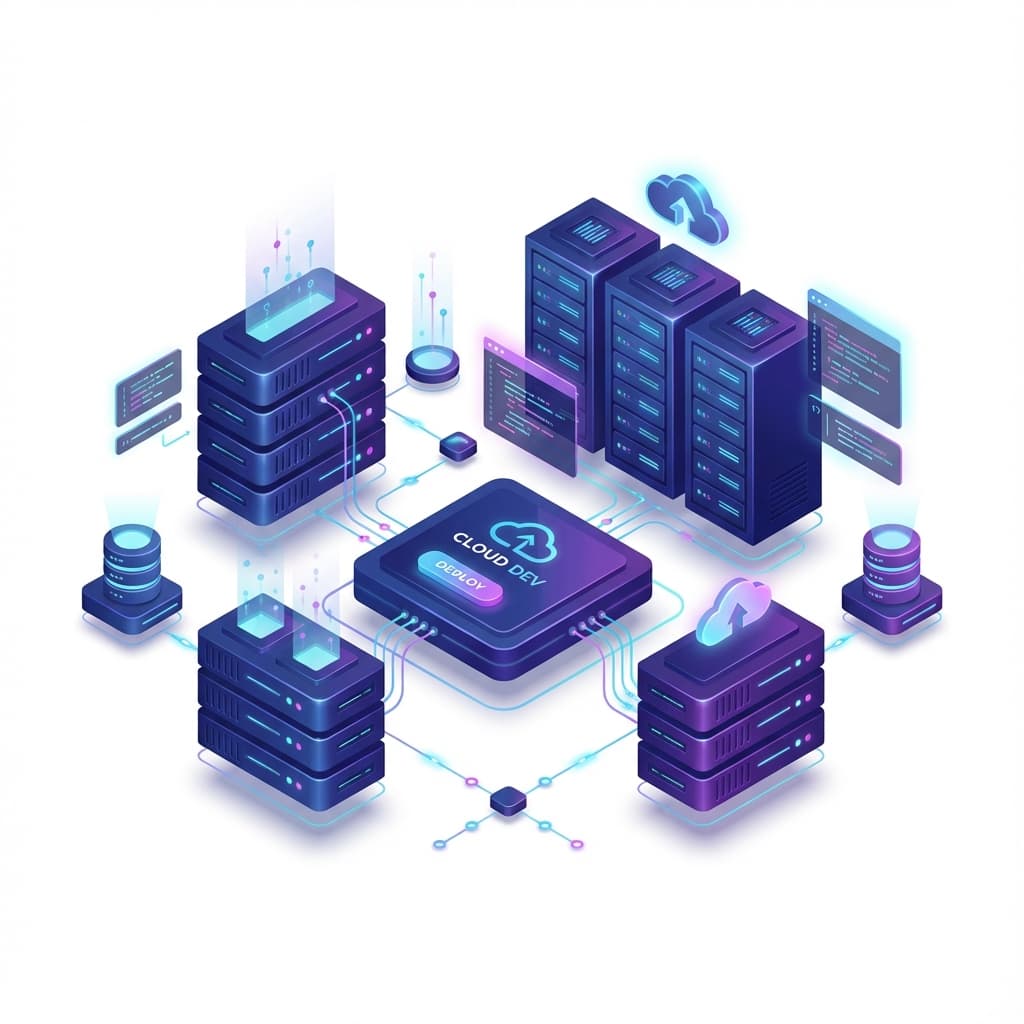 Cloud Computing Illustration